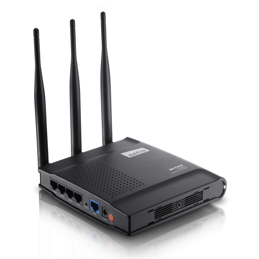 Net - Netis WF2409 Router Wireless N 300Mbps Router/AP/Repeater/Client 3 Antenne